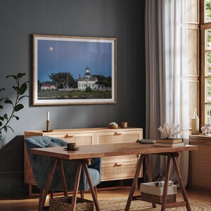 Lighthouse Photo / Point Pinos / Monterey California / California Creations / Historic Lighthouse / Above Bed Decor / Wall Decore image 5