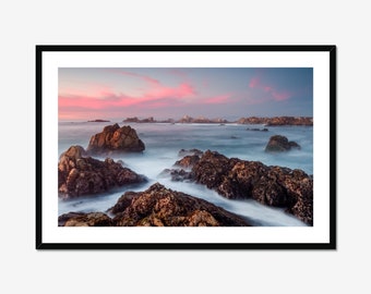 Seascape Prints / Big Sur Photography / Above Bed Decor / California Coast / Travel California / Rustic Beach Art / Coastline / Seaside Art