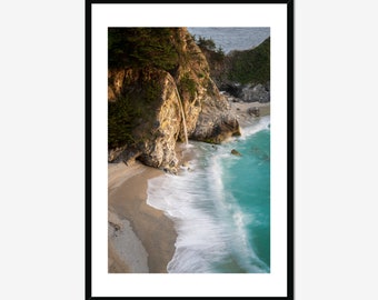 McWay Falls / Big Sur California / Above Bed Decor / Home Decor / Seaside Decor / California Artwork / Wall Decor / Inspiring Art