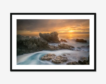 Big Sur California / West Coast Art / Coastal Ocean Scene / Vibrant Wall Art / California Coast Art / Ocean Artwork / Wall Decore