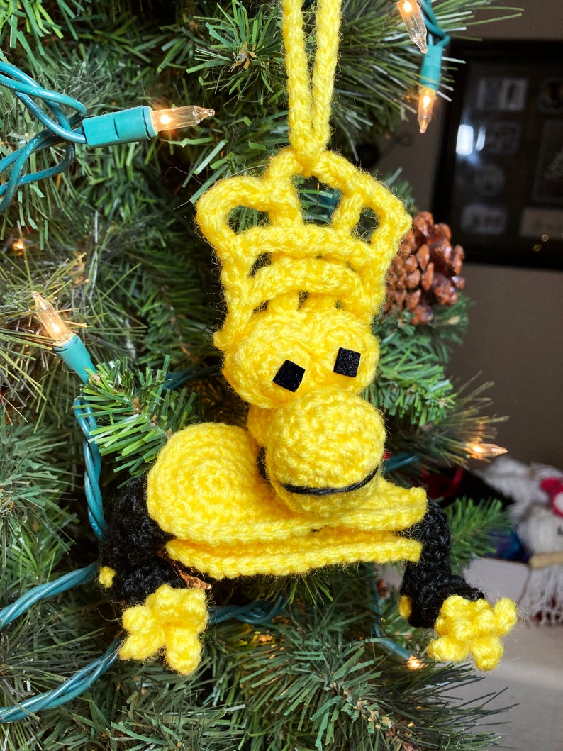 MST3K BOTS Mystery Science Theater 3000 MST3K inspired Tom Servo, Crow, or Gypsy inspired Crochet Ornaments image 3