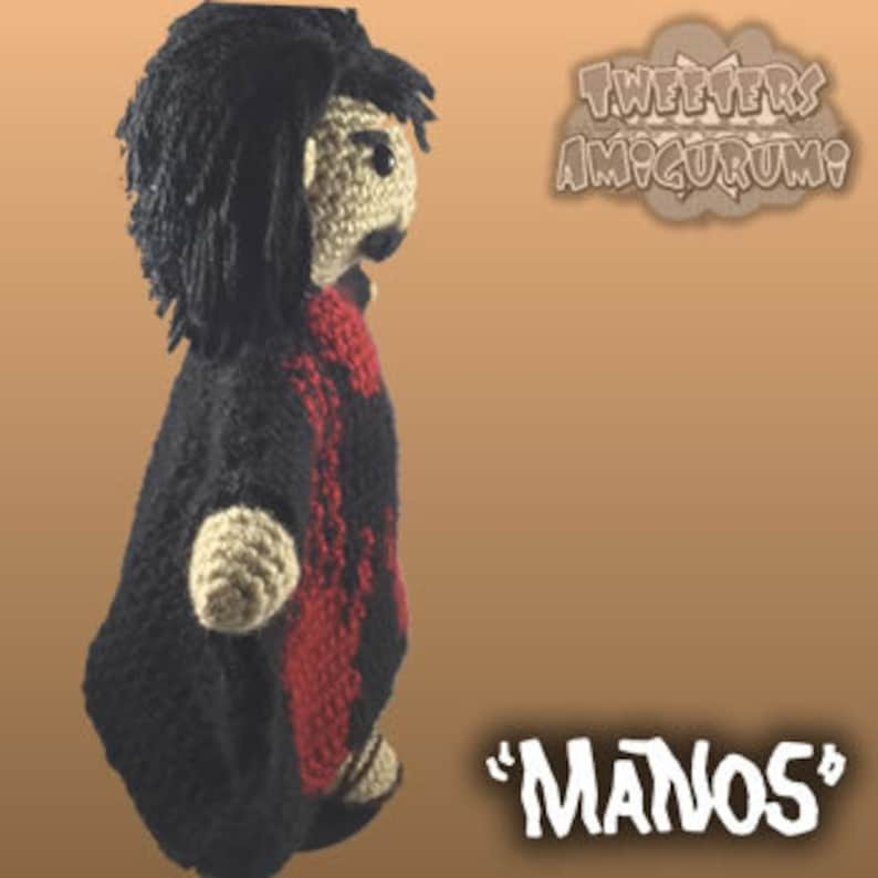 Manos The Hands of Fate Inspired Amigurumi Crochet Doll 画像 4