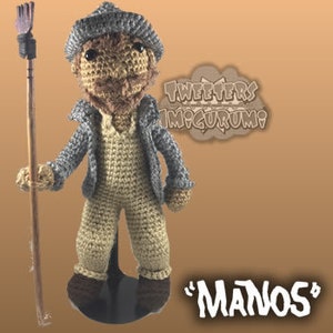 Torgo from Manos: Hands of Fate Inspired Amigurumi Crochet Doll image 1