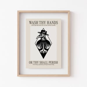 halloween kitchen prints | 6 PRINTABLES | halloween kitchen wall art | fall kitchen decor | kikiandnim | digital prints image 5
