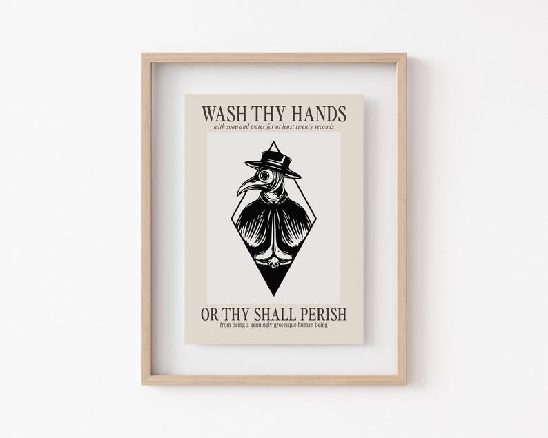 halloween kitchen prints | 6 PRINTABLES | halloween kitchen wall art | fall kitchen decor | kikiandnim | digital prints image 5