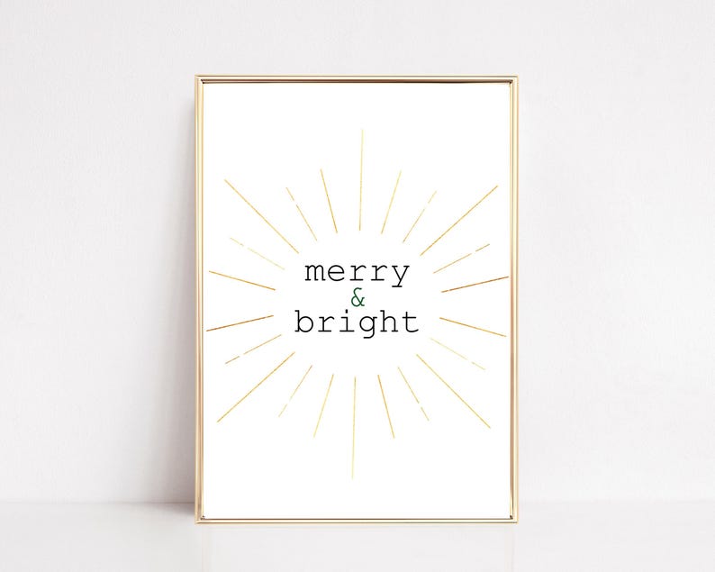 Christmas Gallery Wall Art Set | Holiday Home Decor | 16 CHRISTMAS PRINTABLES | Seasonal Printable Wall Art (Digital Download) image 4