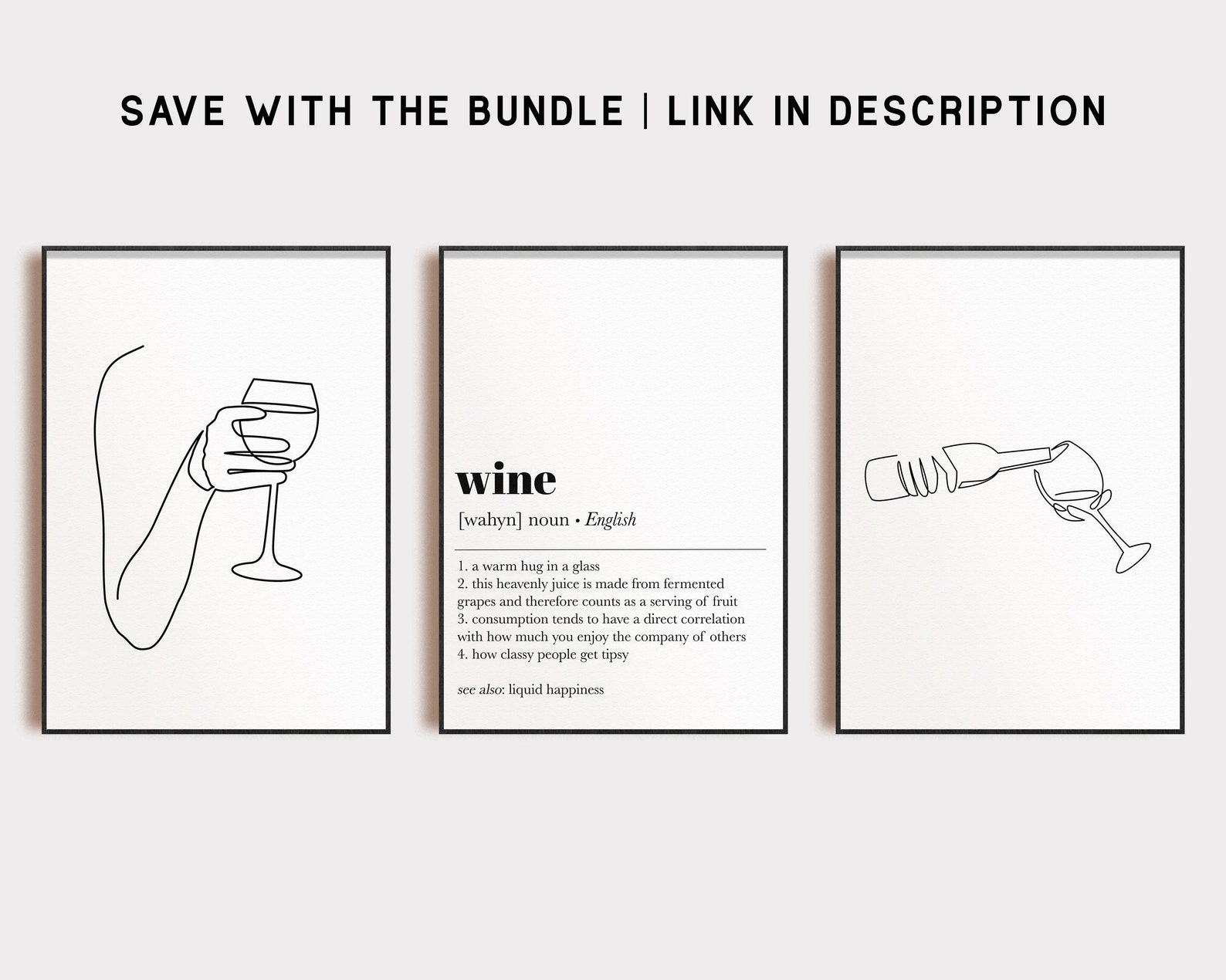 Printable Wall Art for Bar Cart Cheers Bar Cart Print Etsy