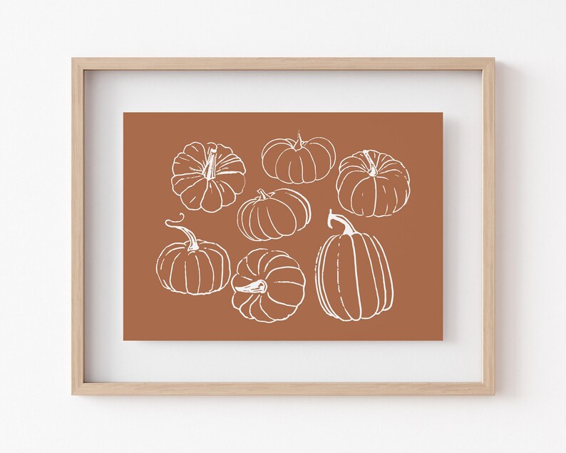 halloween kitchen prints | 6 PRINTABLES | halloween kitchen wall art | fall kitchen decor | kikiandnim | digital prints image 7
