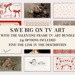 samsung frame tv art | valentines day tv art | neutral frame tv art | art for frame tv | the frame tv art | kikiandnim | digital download image 3