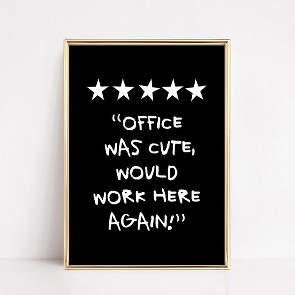 office decor for women | home office wall art | office printable | office art | aesthetic trendy poster | kikiandnim | digital print