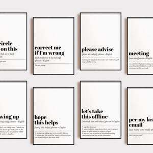 motivational office decor | 31 DIGITAL PRINTS | office wall art | home office art | office wall decor | kikiandnim | printable wall art set image 5