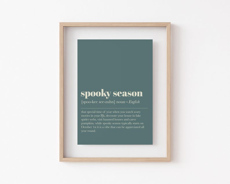 retro halloween decor | 20 HALLOWEEN PRINTABLES | halloween home decor | mid century modern prints | halloween wall art | kikiandnim image 6