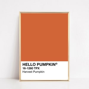 pumpkin printable | thanksgiving decor | thanksgiving printable wall art | fall wall art | fall home decor | digital downloads