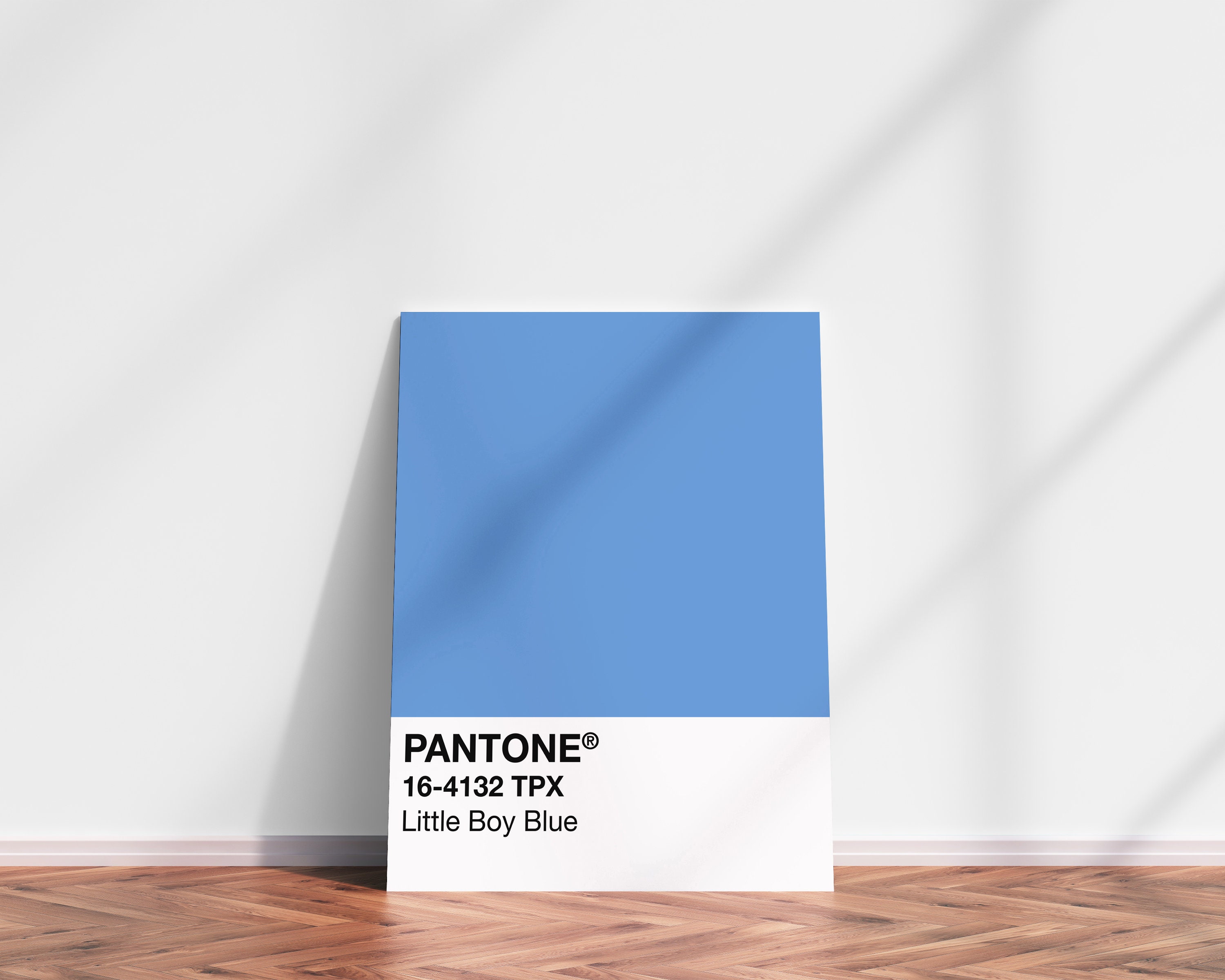 Pantone little boy blue print pantone print pantone poster Etsy