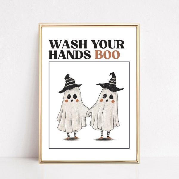 Funny Halloween Bathroom Signs - Etsy