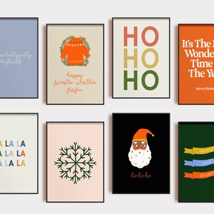 Christmas Prints 20 CHRISTMAS PRINTABLES Modern Christmas Decor ...