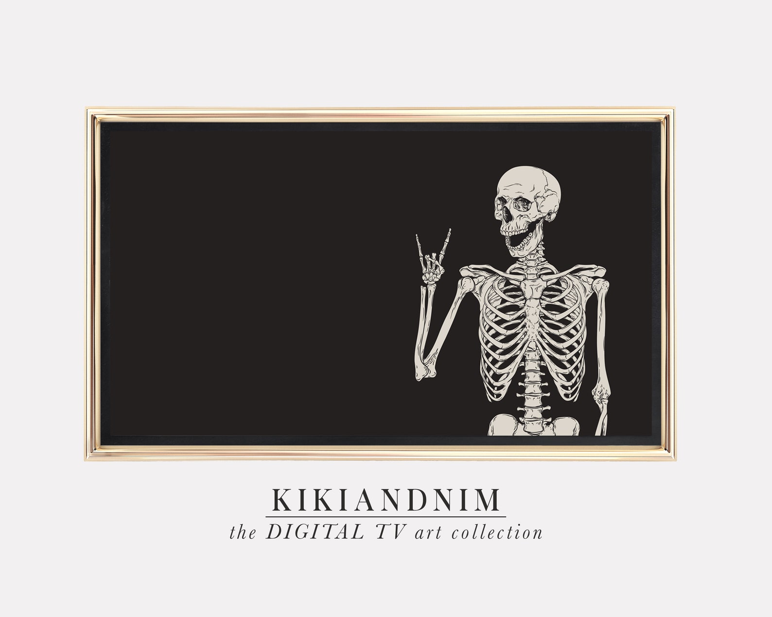 Halloween Frame Tv Art Set Samsung Frame Tv Art Funny - Etsy