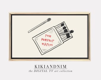 cadre tv art | art tv cadre samsung saint-valentin | correspondance parfaite | oeuvre d'art tendance pour cadre tv | le cadre tv art | kikiandnim | art de la télévision numérique