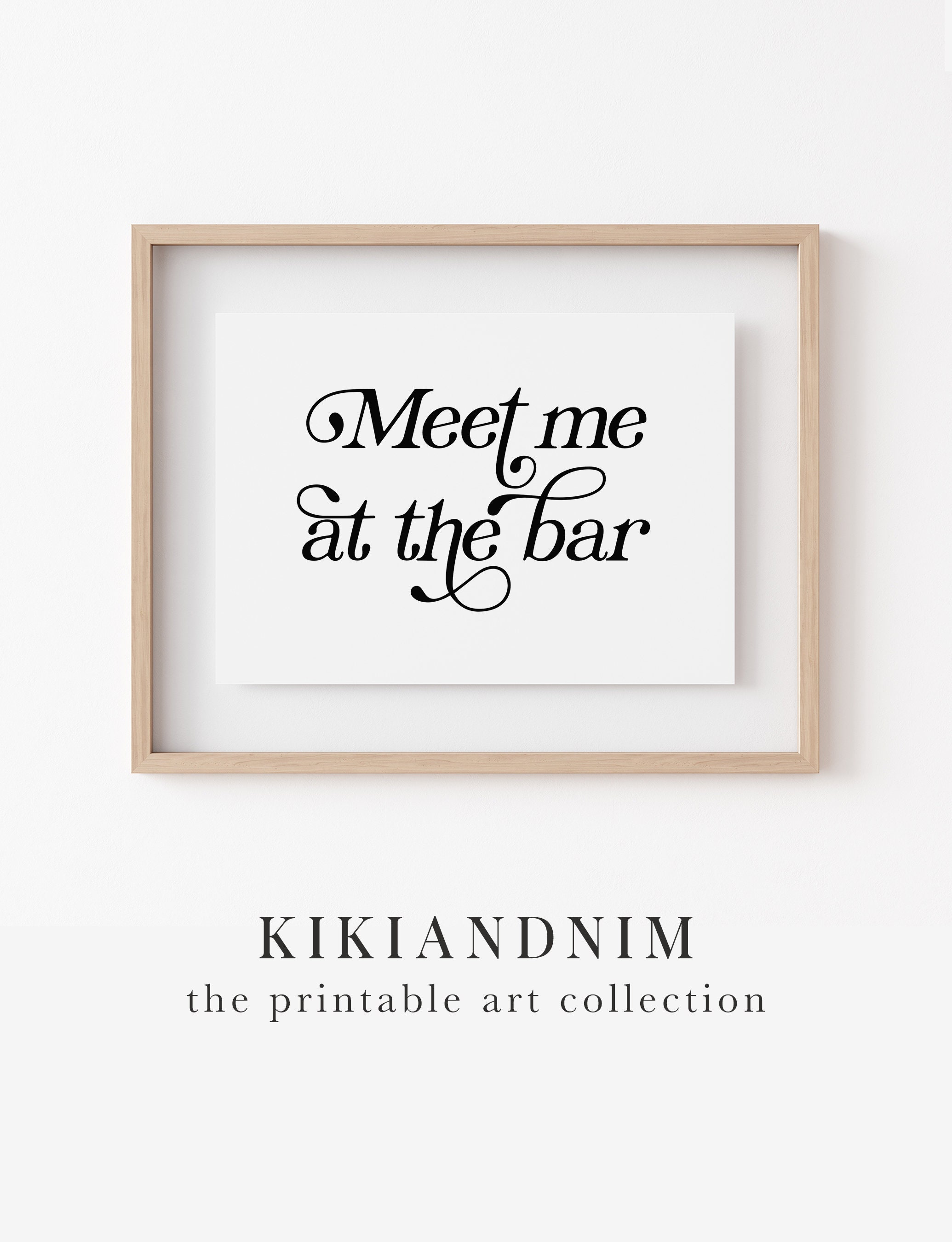 Funny Bar Sign Bar Cart Print Bar Cart Wall Art Bar Cart Etsy