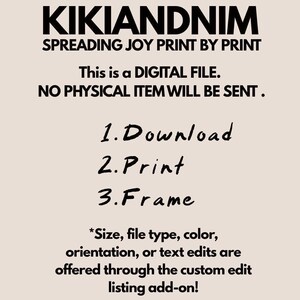 halloween kitchen prints | 6 PRINTABLES | halloween kitchen wall art | fall kitchen decor | kikiandnim | digital prints image 9