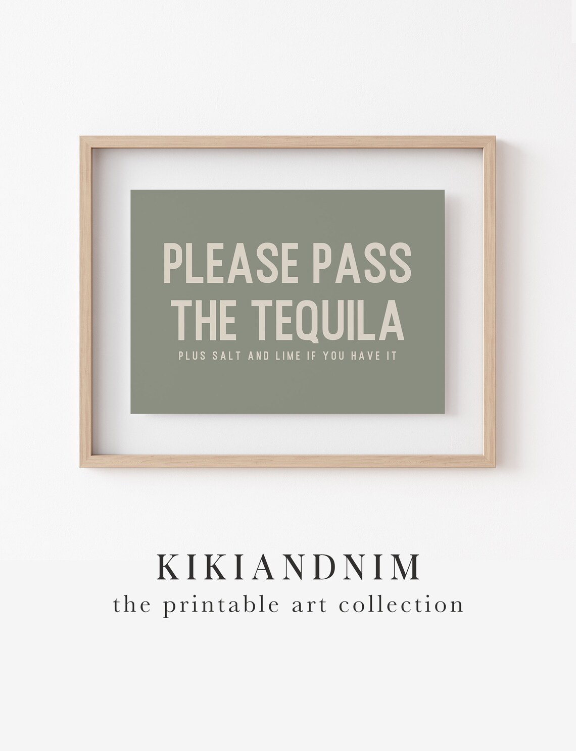 Tequila Wall Art Funny Bar Cart Decor Bar Cart Wall Art Etsy
