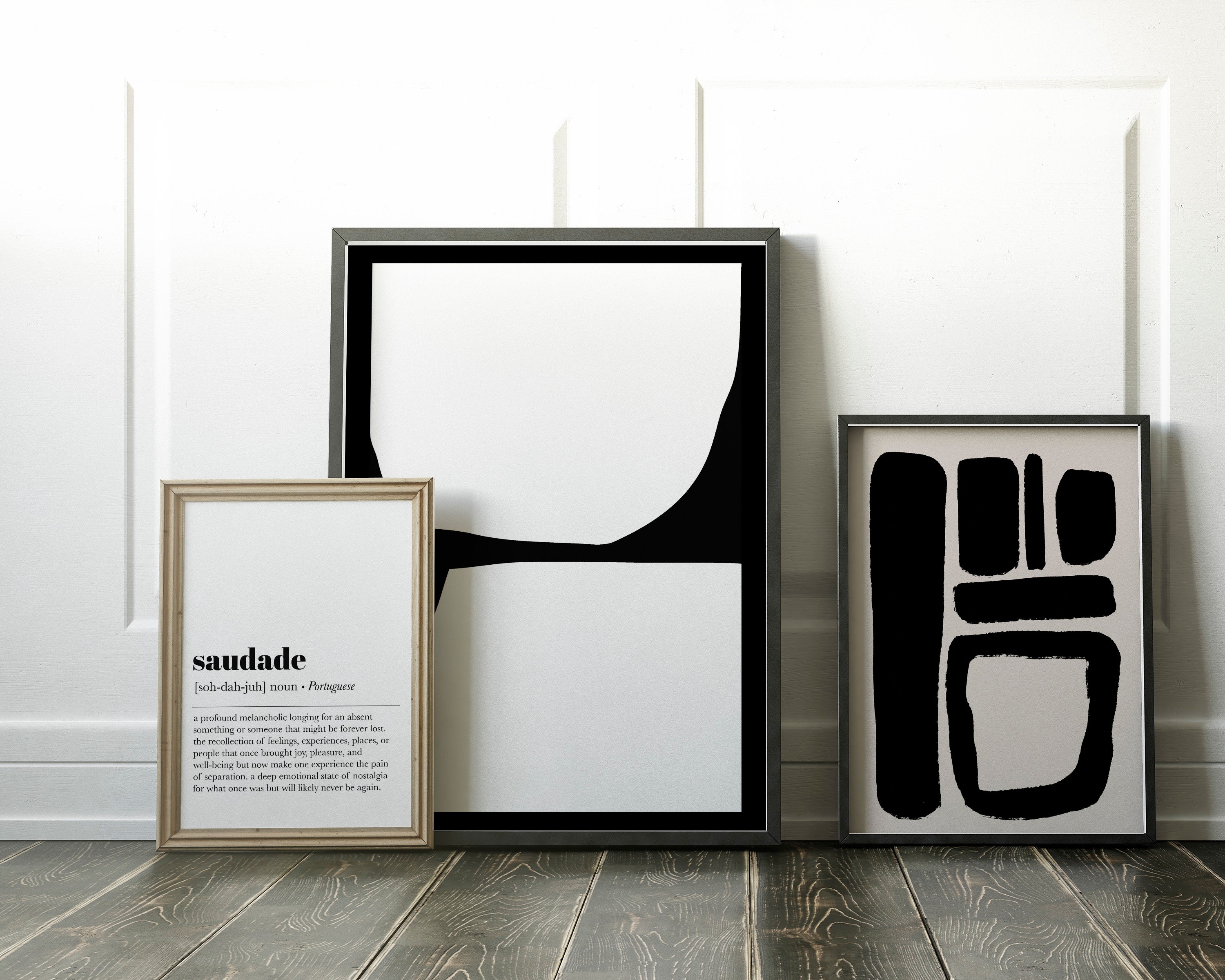 Saudade - Portuguese Word Definition Poster for Sale by Everyday  Inspiration