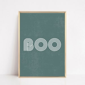 cute halloween decor | boo sign | halloween home decor | halloween printable wall art | halloween wall decor | kikiandnim | digital print