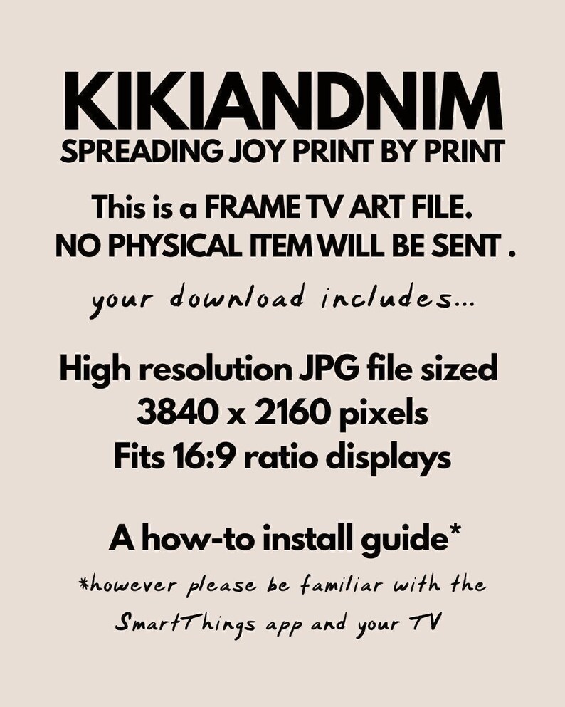 samsung frame tv art | valentines day tv art | neutral frame tv art | art for frame tv | the frame tv art | kikiandnim | digital download image 4