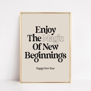 printable new years eve decorations | 2023 new years eve decor | inspirational wall art | new years wall art | kikiandnim | digital print