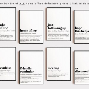 it is what it is | office wall art | home office decor | funny definition print | work from home art print | kikandnim | printable wall art image 6