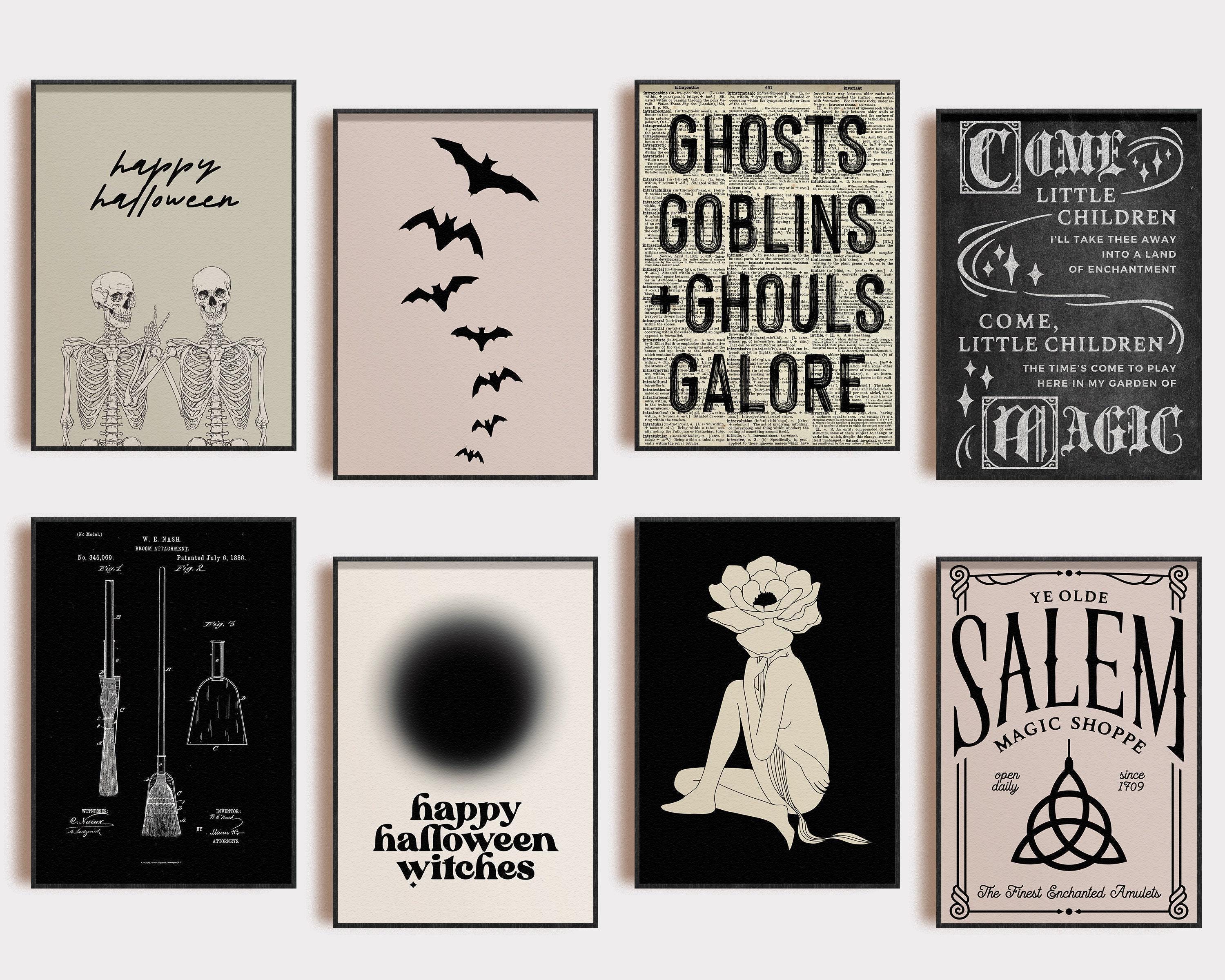 Halloween Mega Bundle Collection | Over 100 PRINTABLES | Halloween Wall ...