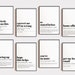 funny office decor | 16 PRINTABLES | office wall art | gallery wall set | funny work from home art | definition prints | printable wall art 
