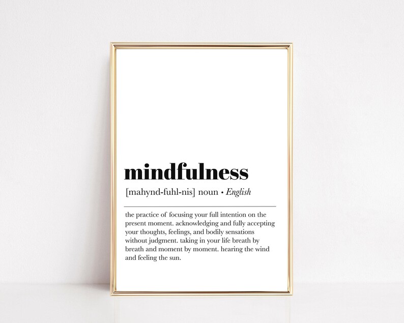 self care wall art | set of 3 prints | mental health prints | therapy office decor | mindfulness poster | therapy art | digital download image 3