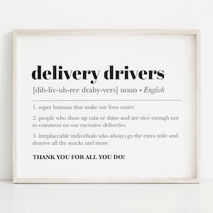 delivery driver thank you sign | 8x10 christmas delivery driver snack sign | take a treat sign | delivery sign | kikiandnim digital download