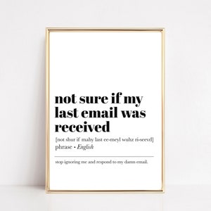 office wall art | funny office decor | office wall decor | home office decor | office artwork | cubicle decor | kikiandnim | digital print