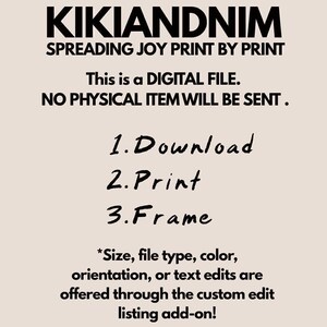 funny bathroom wall art | text me if you run out of toilet paper | bathroom print | bathroom decor | toilet humor | kikiandnim digital print image 7