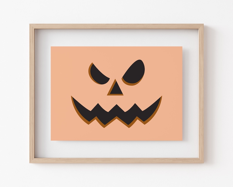 pastel halloween decor 6 pastel halloween prints cute halloween wall art pastel halloween decorations kikiandnim digital prints image 5