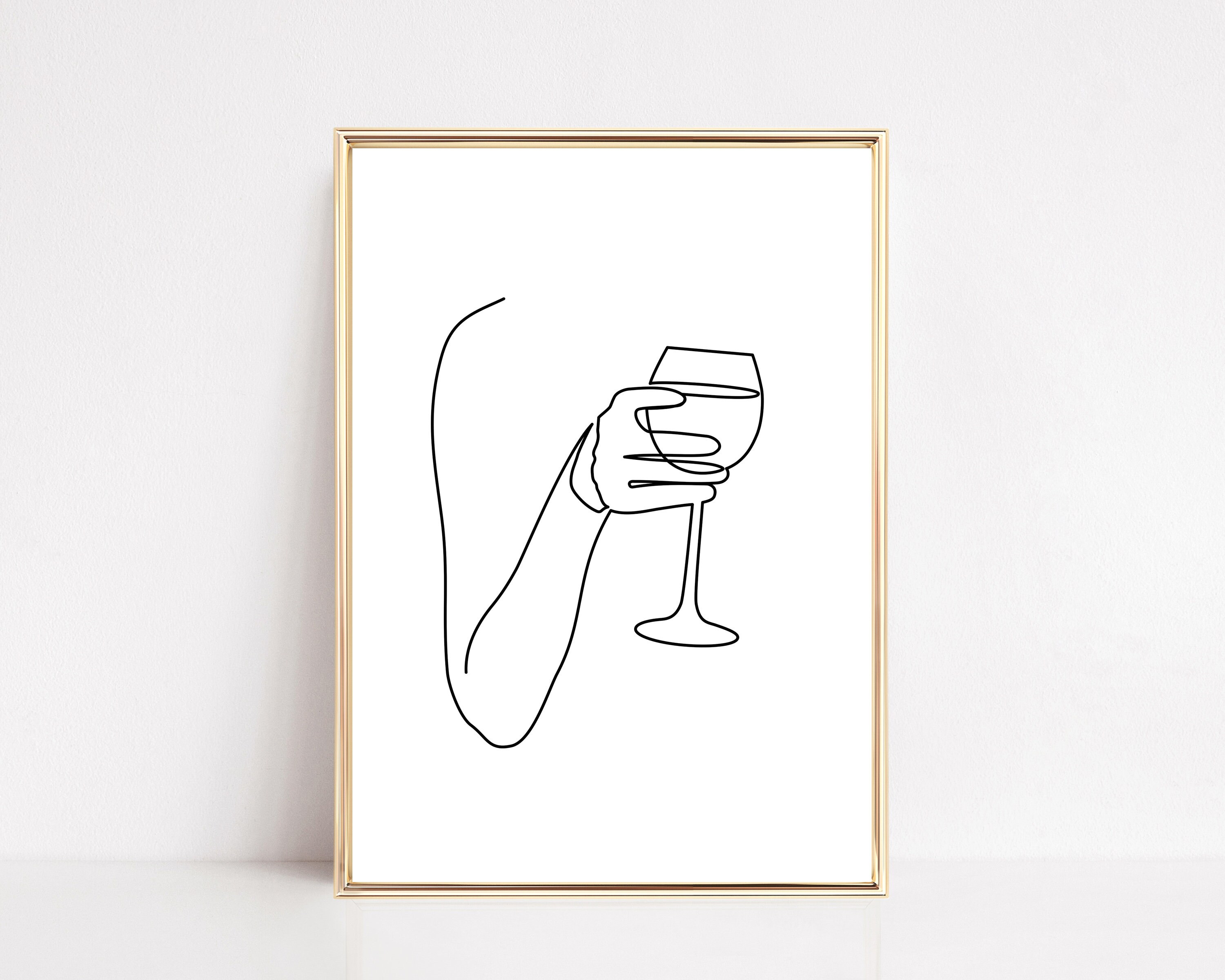 Wine Printable Wall Art Set of 3 Prints Wine Wall Art - Etsy