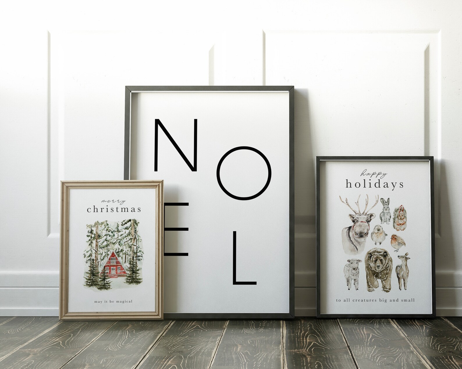 Christmas Printable Minimalist Christmas Print Christmas - Etsy