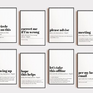 Motivational Office Decor 31 DIGITAL PRINTS Office Wall Art Home Office ...
