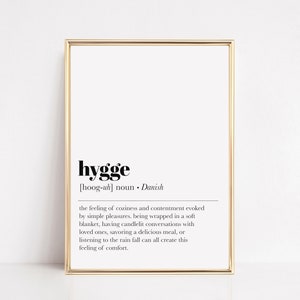 impressão de definição de hygge | decoração de sala | impressão de arte de parede zen | pôster minimalista | arte de parede para decoração de casa | download instantâneo