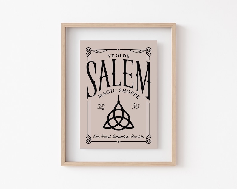 Pink Witchy Decor Halloween Printable Wall Art Cute - Etsy