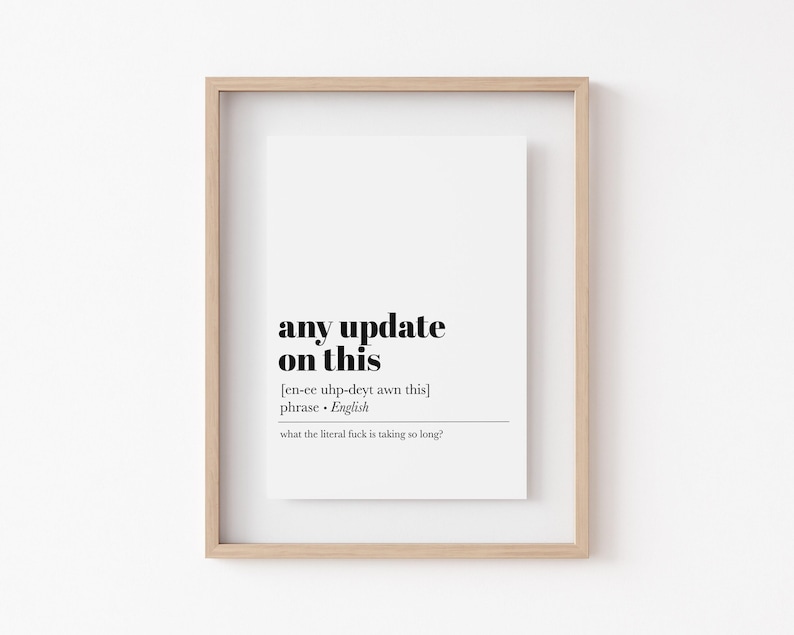 funny office decor for men | cubicle decor | funny office sign | home office wall art | office desk accessories | kikiandnim | digital print image 3