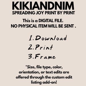 trendy kitchen wall art mega bundle | 30 KITCHEN PRINTS | aesthetic kitchen decor | cute dining room wall art | kikiandnim | digital prints image 9