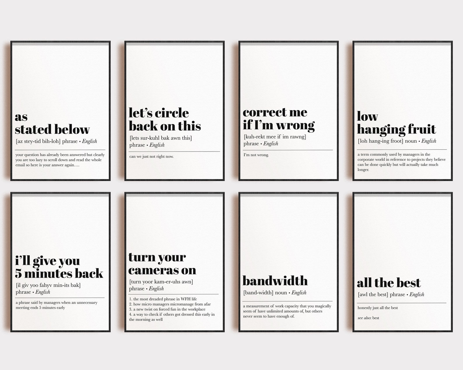 Office Wall Art Set 81 PRINTABLES Mega Bundle Home - Etsy