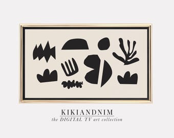 samsung frame tv art | neutral abstract frame tv art | modern samsung art tv | abstract tv art | digital download for samsung frame