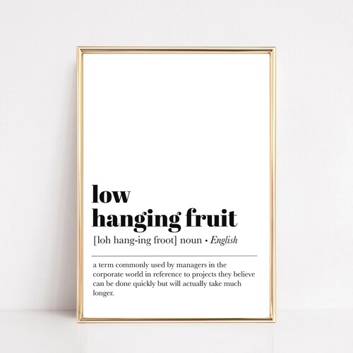 Commitment Definition Print Home Office Wall Art - Etsy