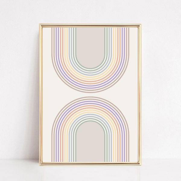 Pastel Wall Art Etsy