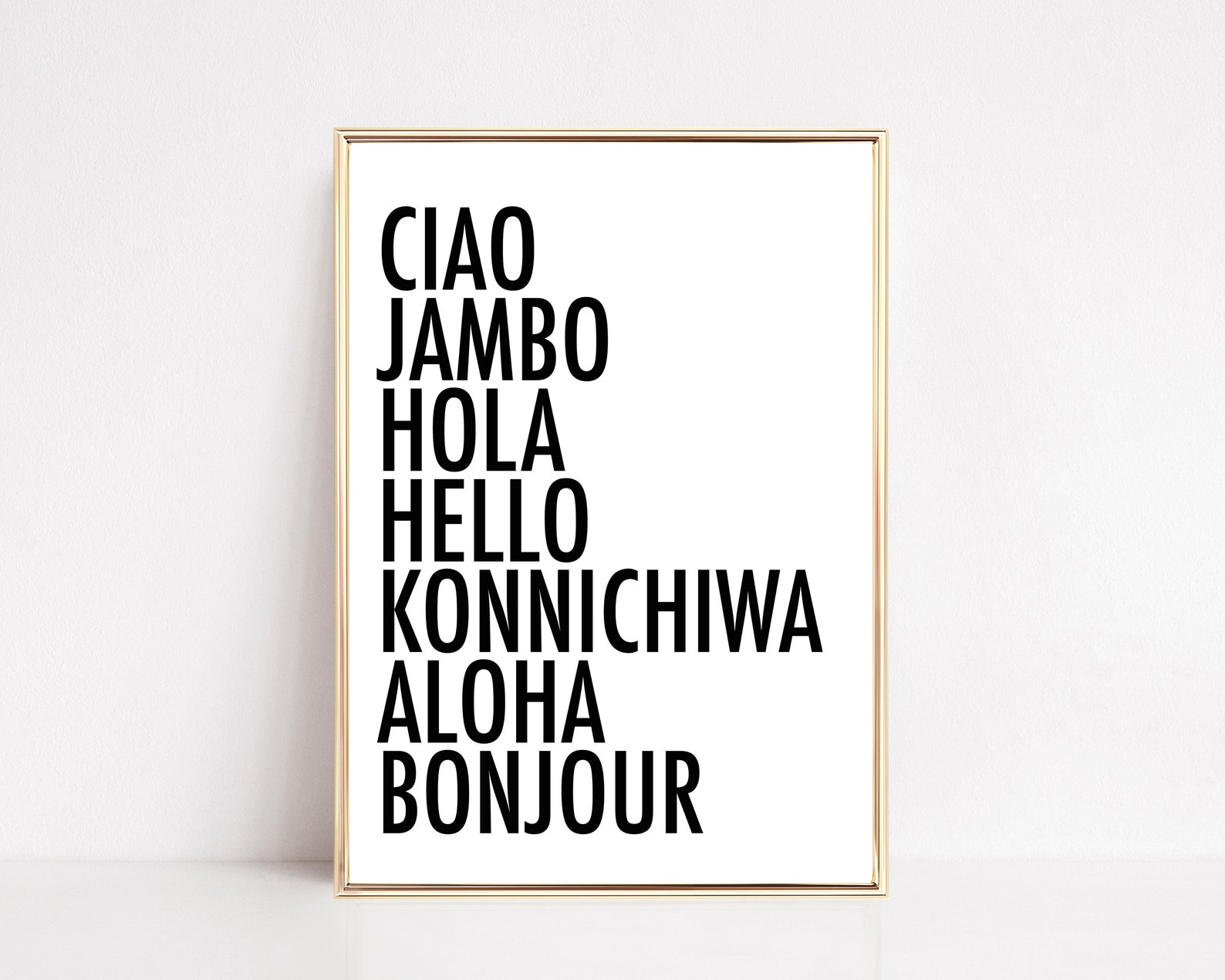 Travel Decor Entryway Decor Travel Wall Art Hello Art Etsy