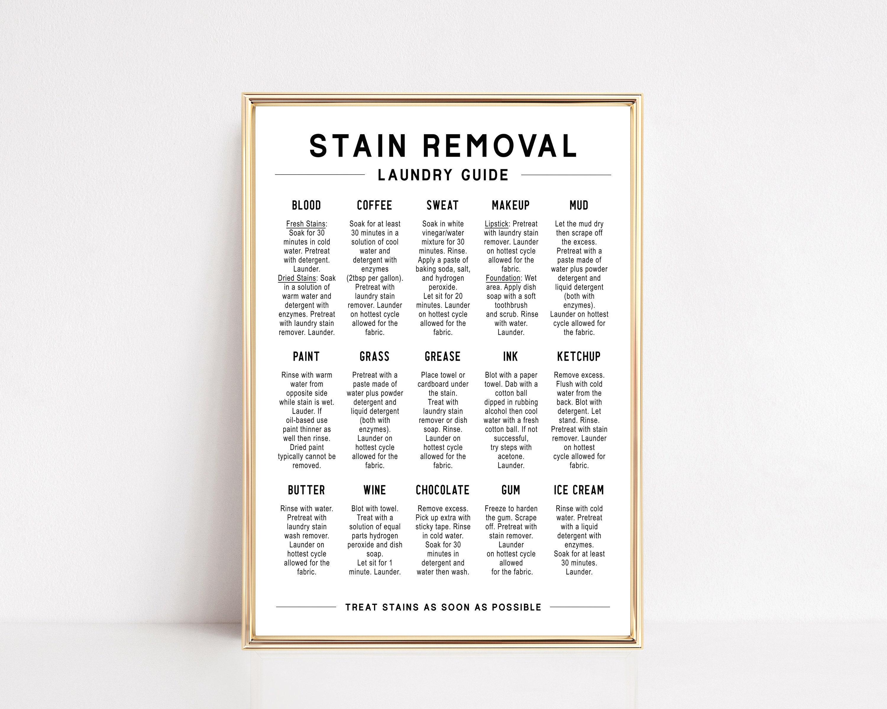 Laundry Room Print Set of 2 Printables | Laundry Room Decor | Care ...